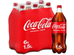 Coca-Cola frisdrank 1,5 L fles pak van 6 stuks