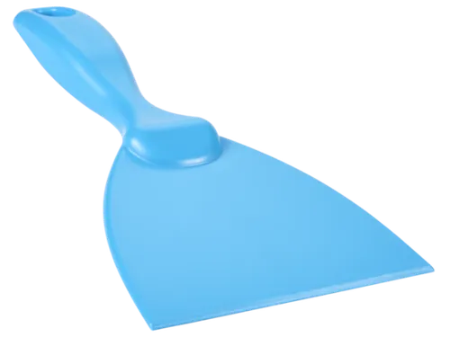 Vikan Rechte Handschaper Breed Blauw