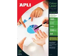 Apli Colour Laser Paper Papier A4 van 160 Gram
