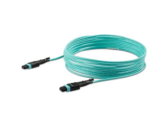 MPO12PL5M InfiniBand en Glasvezelkabel 5 meter MPO/MTP Aqua-kleur