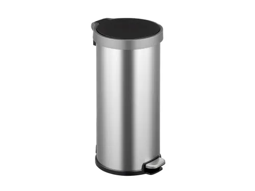 Aria pedaalemmer rond 35 Liter mat RVS