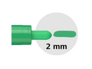 Acrylmarker Schneider Paint-It 310 2mm groen - 6