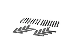 APC Netshelter GANGINSLUITING, L CONNECTOR, SET VAN 8, ZWART