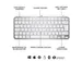 Mini clavier sans fil Logitech MX Keys Bluetooth gris QWERTY Angl US