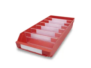 Stellingbakken Pp Hxbxd 95X240X500Mm Rood - 1