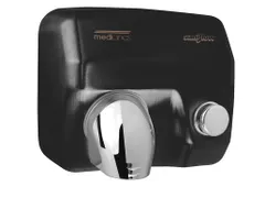 Sèche-mains à bouton poussoir E05B Noir