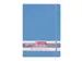Schetsboek Talens Art Creation 80 witte vellen 140gr 210x300mm blauw