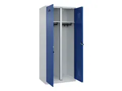 locker voor scheiding van kleding,HxBxD 1850x800x500mm,2vak