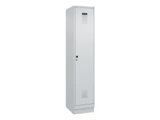locker,HxBxD 1950x400x500mm,1vak,vak B 400mm,draaigrendel,sokkel - 3