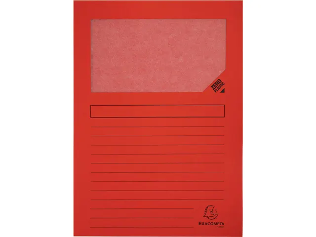 L-map Forever voor A4 25 stuks rood