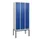 dubbeldekse locker,HxBxD 2120x900x500mm,3x2vak.,vak B 300mm,cil.-slot