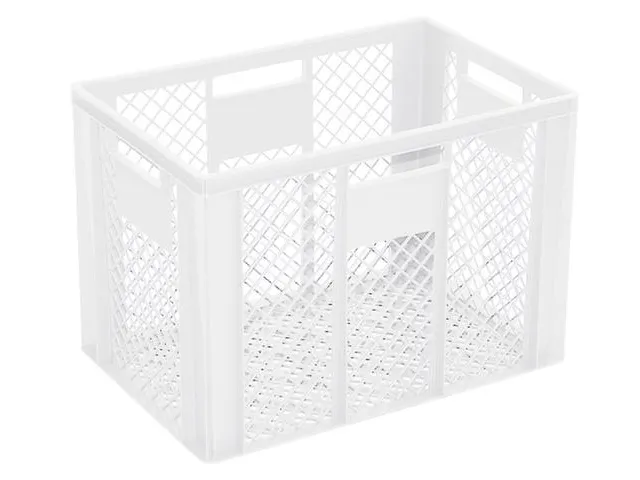 Euronorm Stapelkrat Hxlxb 410x600x400mm 83liter Open Wit