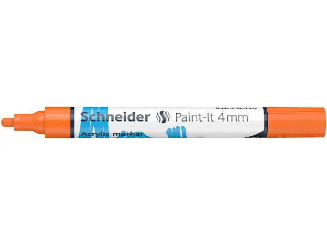 Marqueur acryl Schneider Paint-It 320 4mm orange
