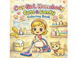 Kleurboek Cozy Girl Homebody Cute & Comfy