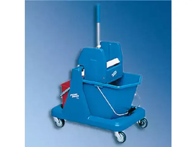 Ecolab Rolemmer Perfekt Mono Mopsysteem met pers Blauw/rood
