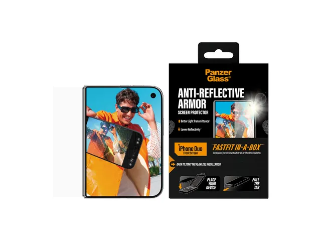 PanzerGlass Anti-reflective Armor Front Screen Protector iPhone Duo