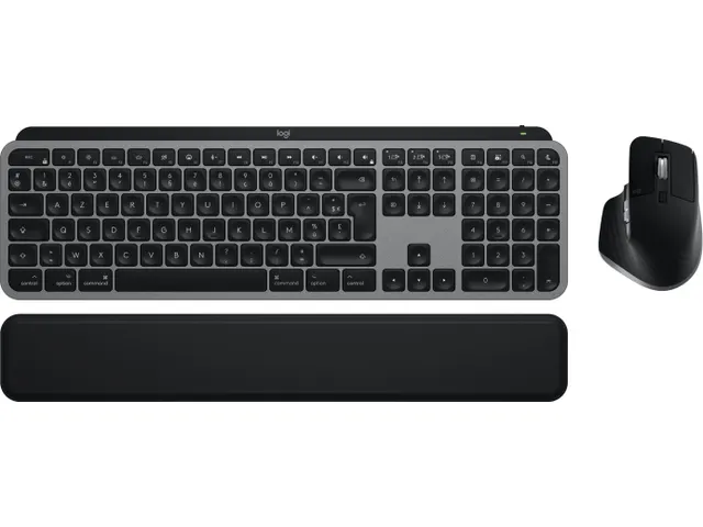 Logitech MX Keys S Combo for Mac toetsenbord Azerty Inclusief muis