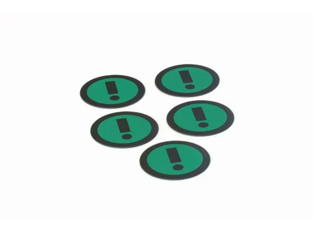 Impressiemagneetfolie Info Groen Ø50mm x 0,85mm