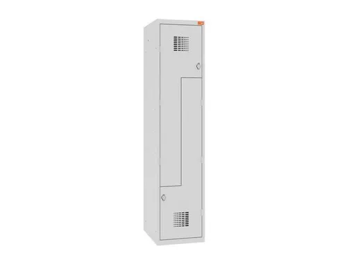 Z-garderobekast,HxBxD 1800x400x500mm,draaigrendel,romp RAL7035
