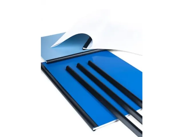Pavo Slide binders Rond Klemrug voor A4 10 mm Zwart 25 stuks