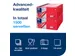 Tork 477861 Soft Lunchservet Advanced Rood 33x33cm