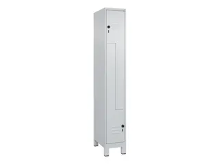 Z-garderobekast,HxBxD 1950x300x500mm,vak B 150/300mm,draaigrendel - 1