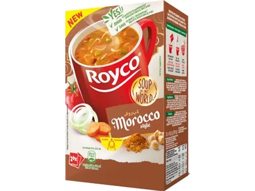 Minute Soup Morrocan Style, pak van 20 zakjes