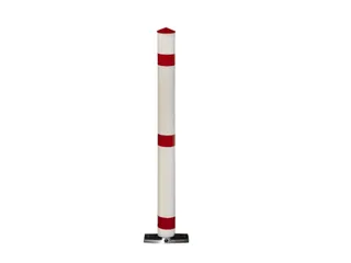 Automatische Paal Aluminium 900mmØ75mm Cilinderslot Met 3 Sleutels - 1