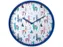 Wandklok nXt Alpalca dia 30cm kunststof blauw