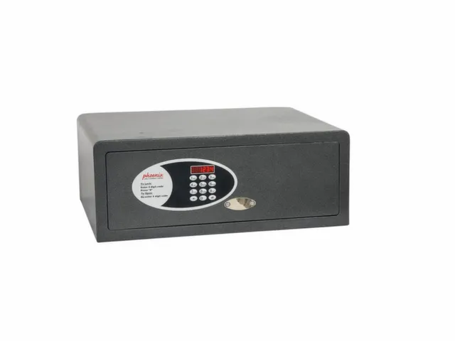 hotelsafe,HxBxD 200x520x405mm,romp grafietgrijs,front grafietgrijs