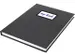Étiquette livre paquet de 24 étiquettes 6 feuilles de 4 pièces noir