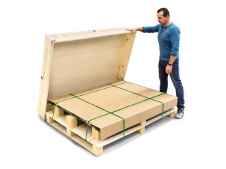 vloerweegschaal,platform BxD 1200x1500mm,plaatstaal,weegbereik 1500kg - 3
