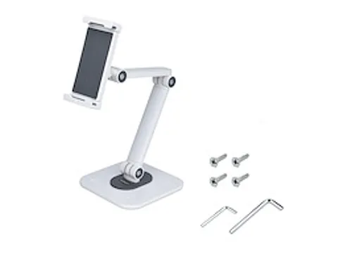 Verstelbare Tablet Houder voor Bureau wit