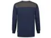Tricorp 302013 Bicolor naden sweater marine/grijs maat 4XL