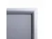 OUTLET Kliklijst 70x100cm Brandwerend B1 Rechte Hoeken 25mm Zilver