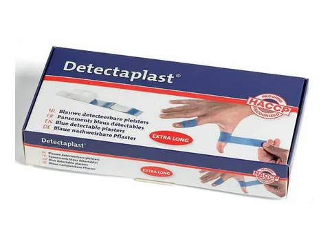 Detectaplast 8048 Pleister waterafstotend blauw 180x20mm 100 Stuks