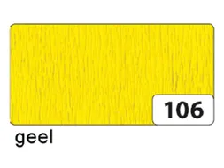 Crêpepapier Folia 50x250cm 10vel 106 geel