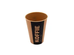 Beker IEZZY 180ml herbruikbaar Altijd Koffie 20 stuks bruin
