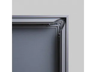 Design Kliklijst Compasso A0 Rechte Hoeken 37mm Zilver - 6