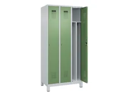locker voor scheiding van kleding,HxBxD 1950x900x500mm,3vak