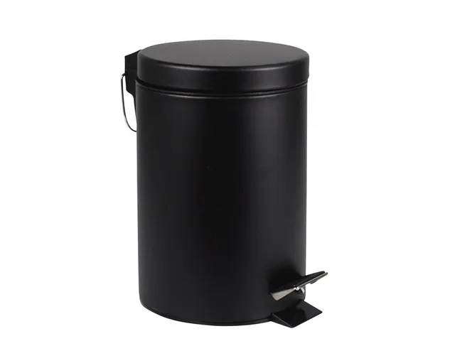 Poubelle à pédale BRASQ 20L noir