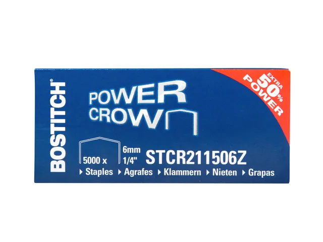 Nieten Bostitch B8 Staal Stcr 2115 6mm Gebogen Rug 5000 Stuks