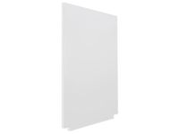 whiteboard HxB 70x55cm magnetisch bord staal wit opbergbak