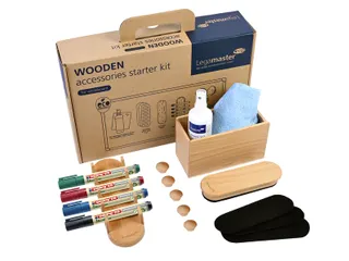 Whiteboard accessoire starter kit Legamaster WOODEN 17 stuks - 6