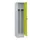 locker voor scheiding van kleding,HxBxD 1950x400x500mm,1vak
