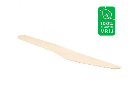 Biodore mes hout FSC 165mm 12x200 Stuks