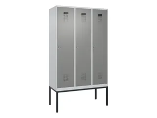locker voor scheiding van kleding,HxBxD 2120x1200x500mm,3vak - 2