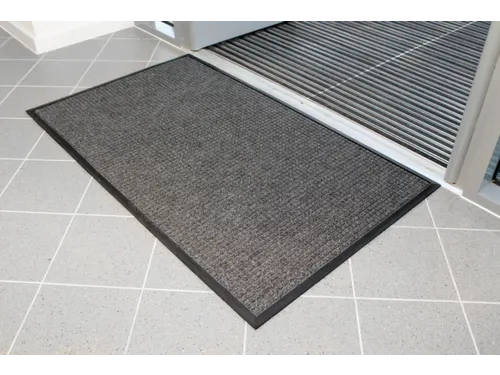 schoonloopmat,HxLxB 7x1500x850mm,rubber,met oppervlak in kubusvorm