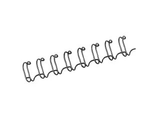 Draadrug Fellowes 8mm 34-rings A4 Zwart 100 Stuks - 2