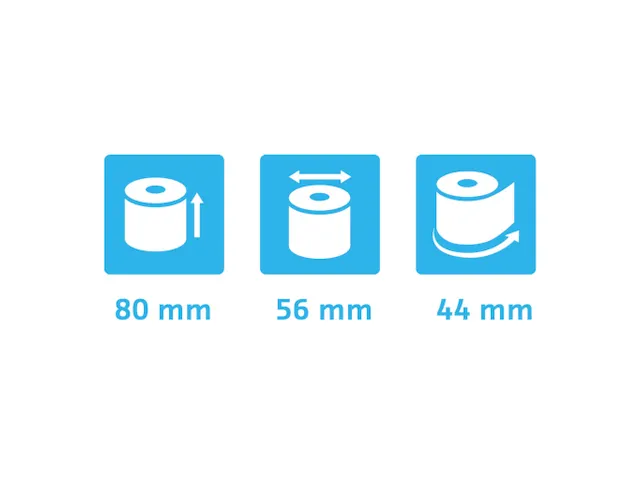 Exacompta Kassarol 80mmx56mmx12mm 44 Meter 48 Gram